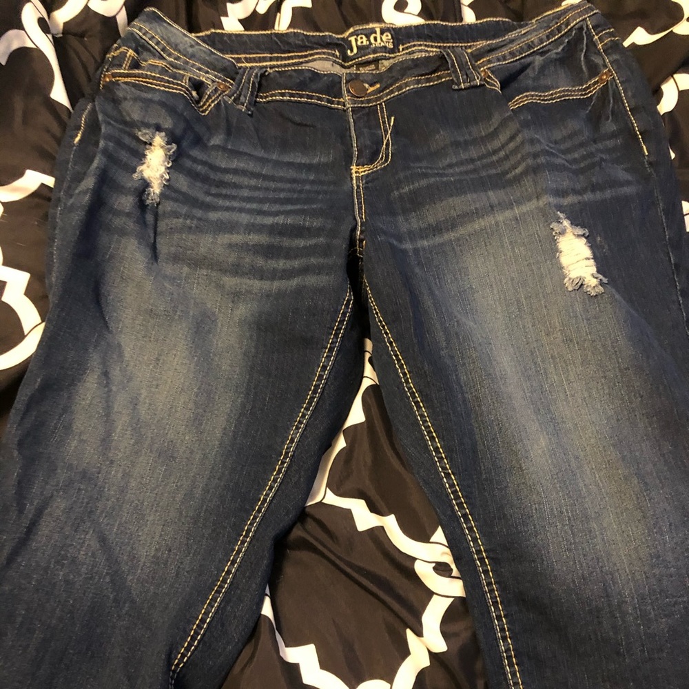 Denim Capris